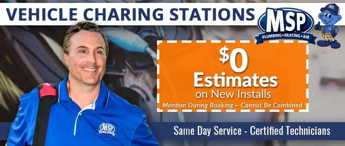 minneapolis Vehicle Charging Stations - MSP Plumbing, Heating, Air, & Electric